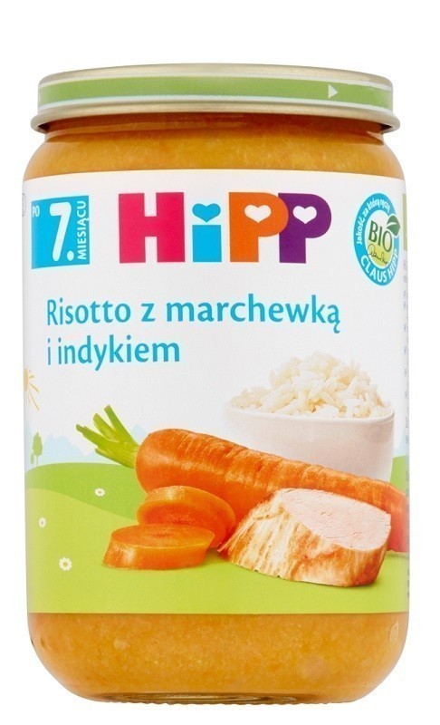 Hipp Risotto z Marchewką i Indykiem