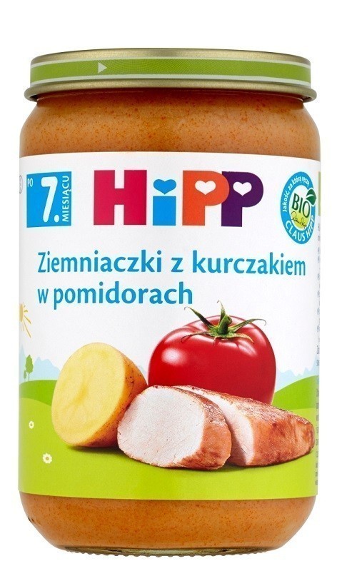 Hipp Ziemniaki z Kurczakiem w Pomidorach Bio