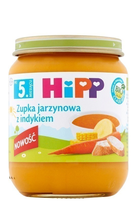 Hipp Zupka Jarzynowa z Indykiem Bio