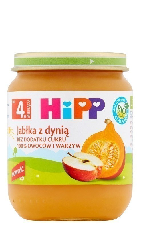 HiPP Jabłka z Dynią Bio