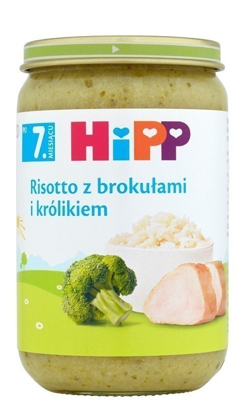 Hipp Risotto z Brokułami i Królikiem