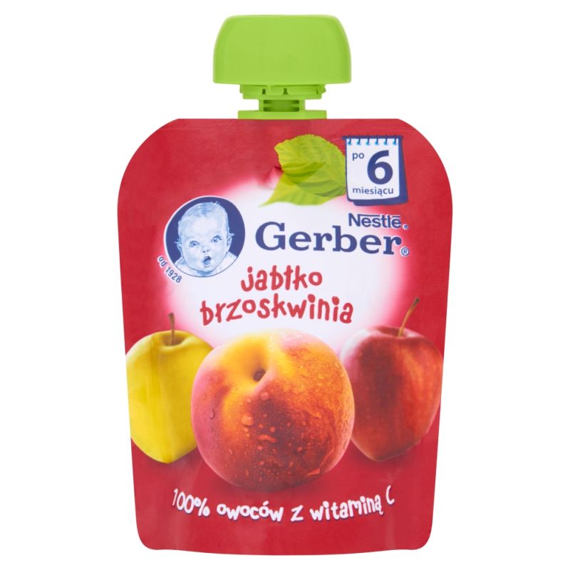 Gerber Jabłko, Brzoskwinia