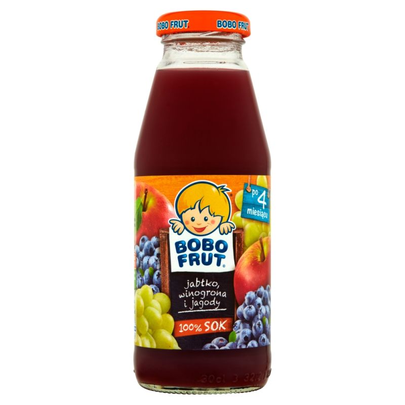 Bobo Frut Jabłko-Winogrona-Jagody