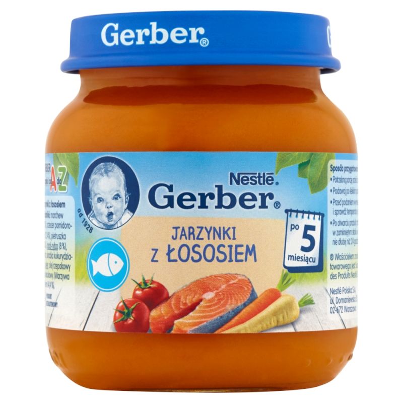 Gerber Jarzynki z Łososiem