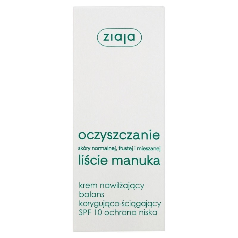 Ziaja Oczyszczanie Liście Manuka