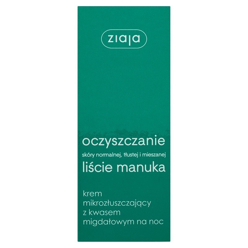Ziaja Oczyszczanie Liście Manuka