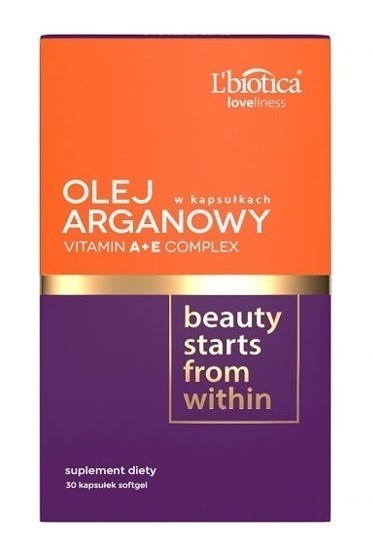 Olej Arganowy + Complex Vit. A+E