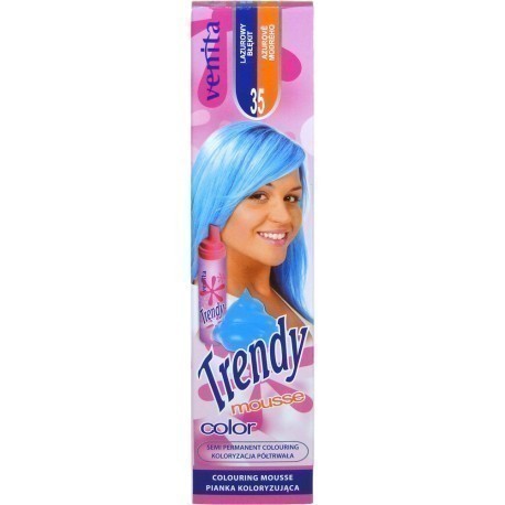 Venita Trendy Color Lazurowy Błękit