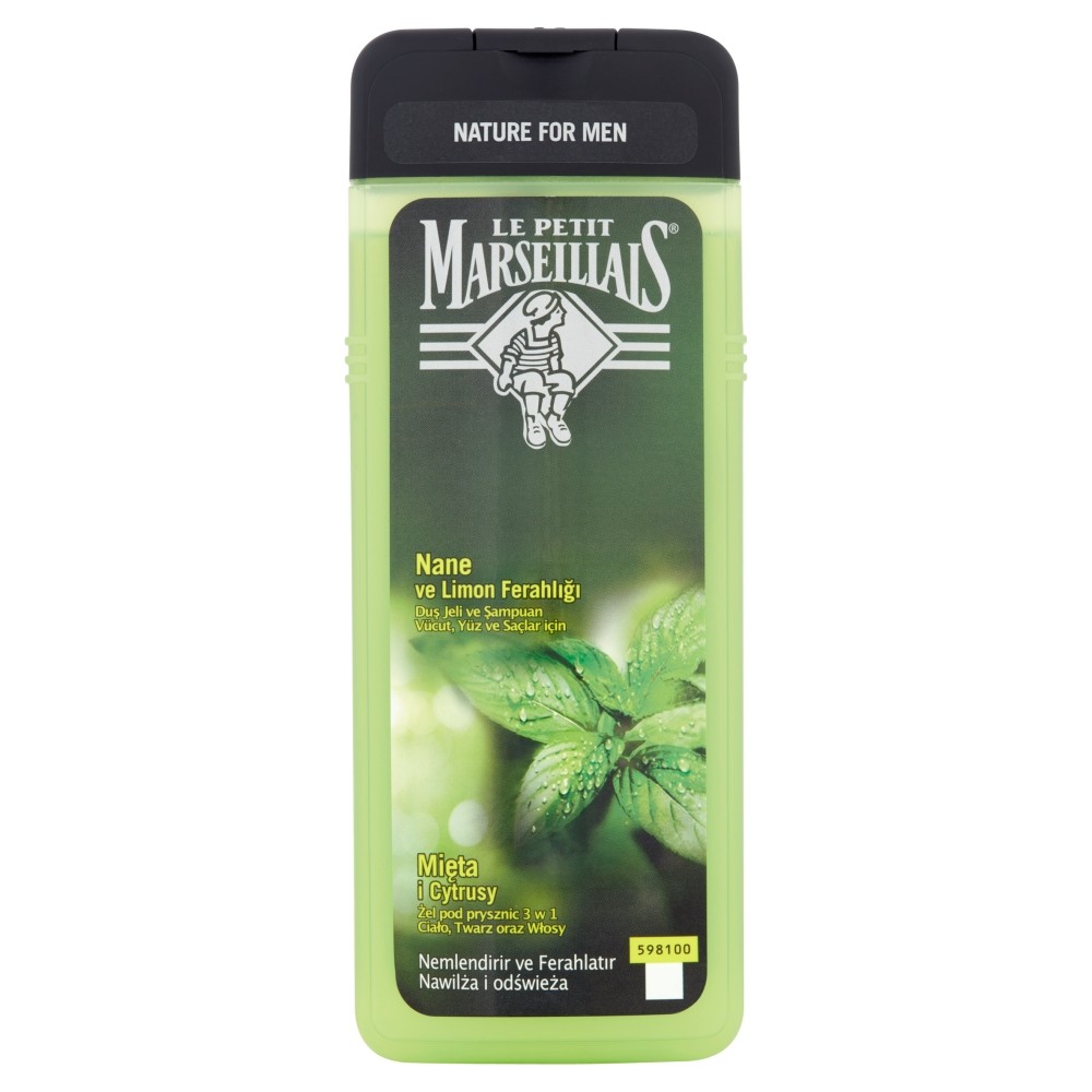 Le Petit Marseillais 3w1 Mięta i Cytrusy