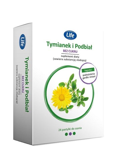 Life Tymianek i Podbiał Bez Cukru