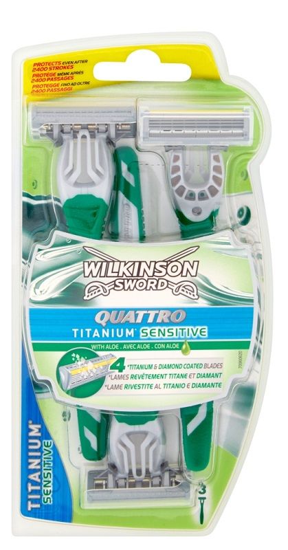 Wilkinson Quattro Titanium Sensitive
