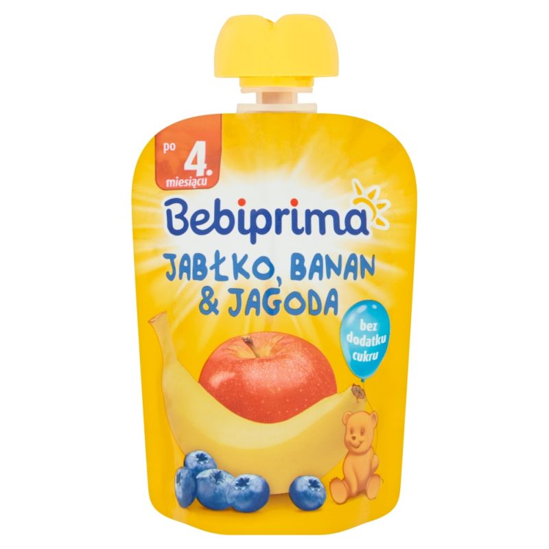 Bebiprima Jabłko-Banan-Jagoda