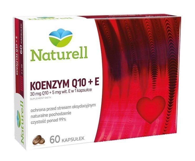 Naturell Koenzym Q10 + Wit.E
