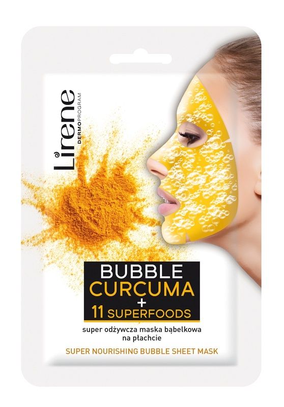 Lirene Dermoprogram Bubble Curcuma
