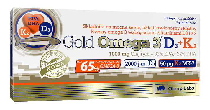 Olimp Gold Omega 3 D3+K2