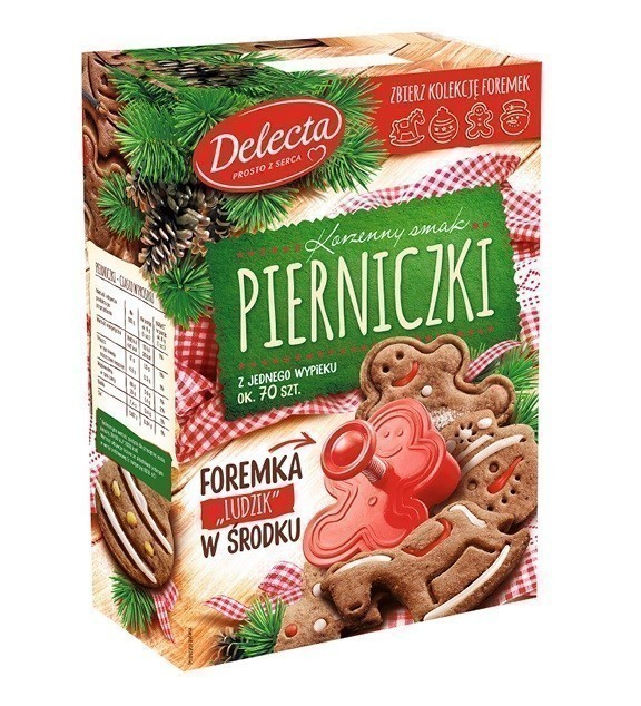 Delecta Pierniczki z Foremkami XMASS