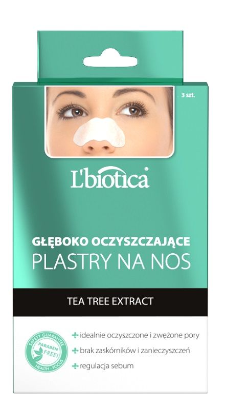 L’biotica Głęboko Oczyszczające Plastry Na Nos