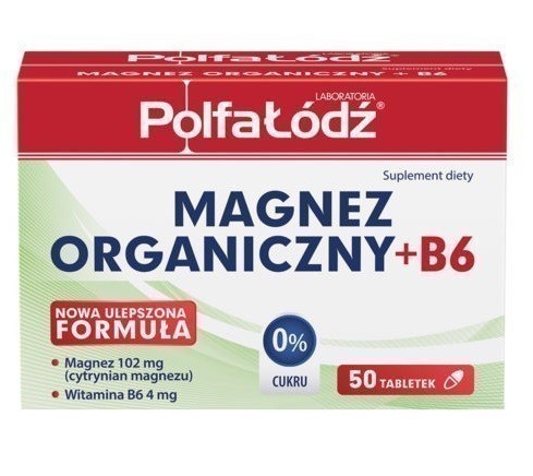Magnez Organiczny + Wit.B6