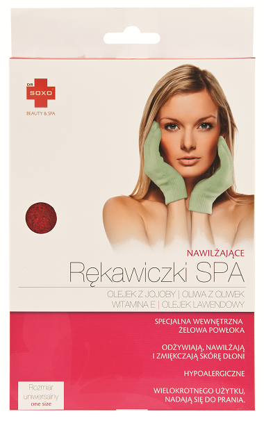 Soxo Rękawiczki Nawilżające SPA