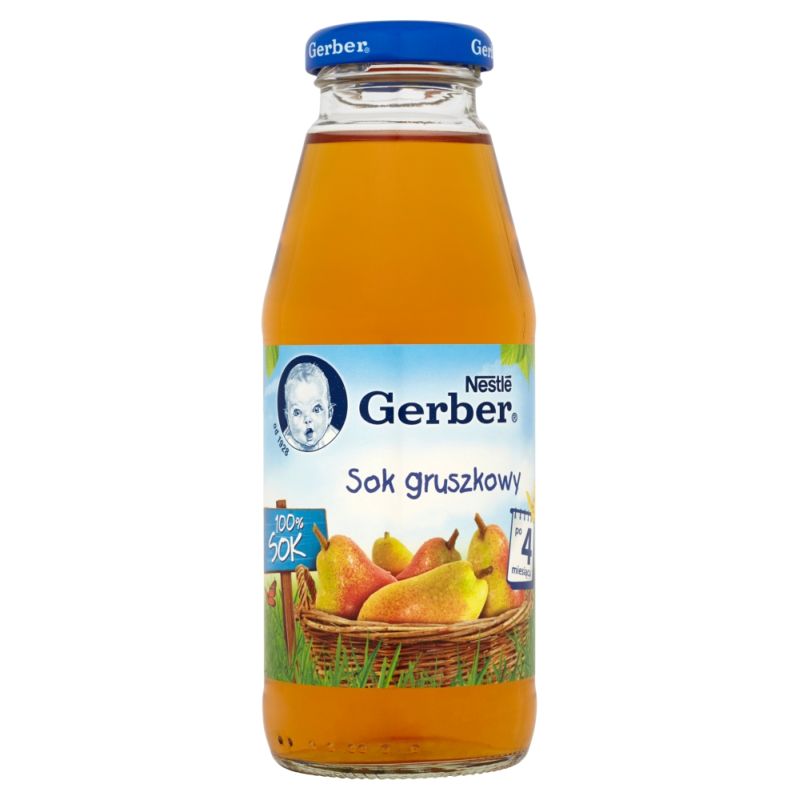 Gerber 100% Gruszkowy