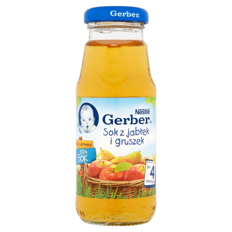 Gerber z Jabłek i Gruszek