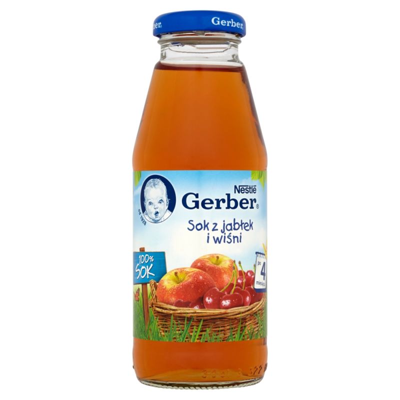 Gerber Sok z Jabłek i Wiśni