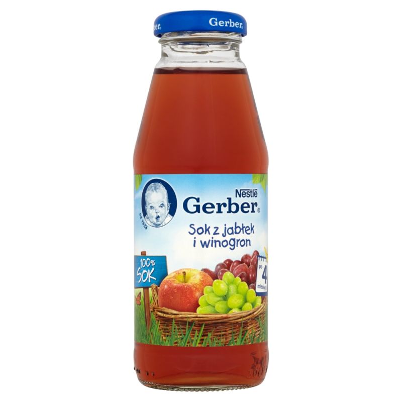 Gerber z Jabłkek i Winogron
