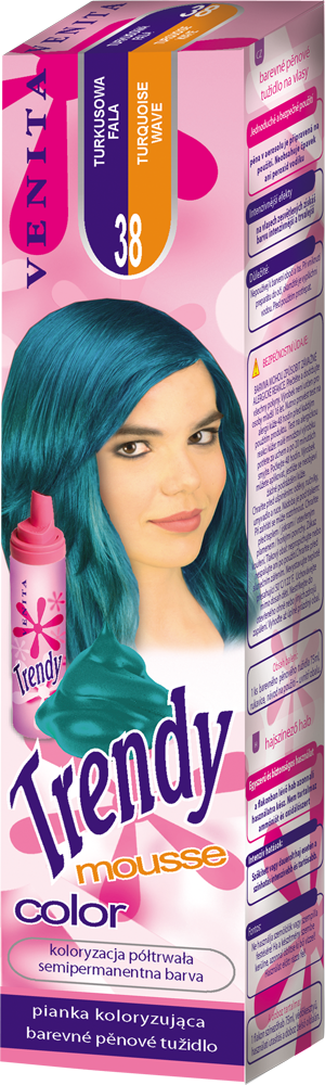 Venita Trendy Color Turkusowa Fala