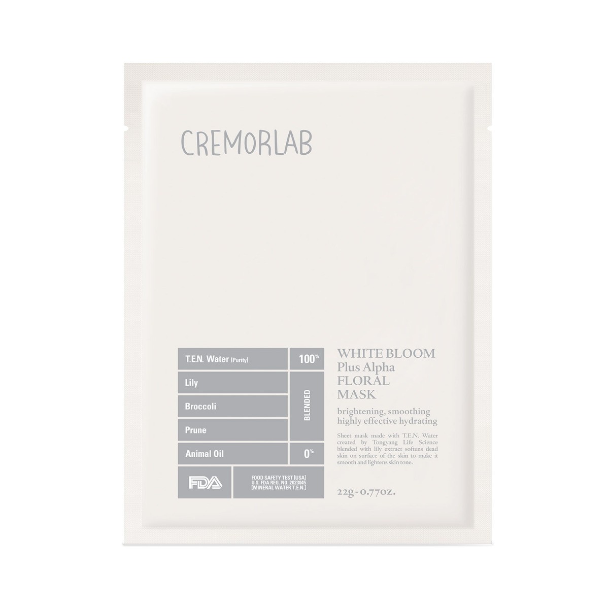 Cremorlab White Bloom