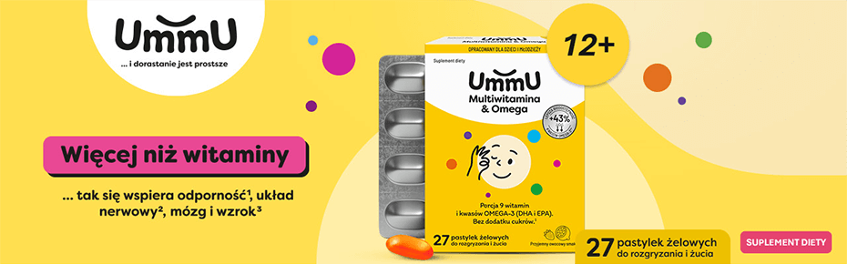 Ummu Multiwitamina &Omega 12+ baner