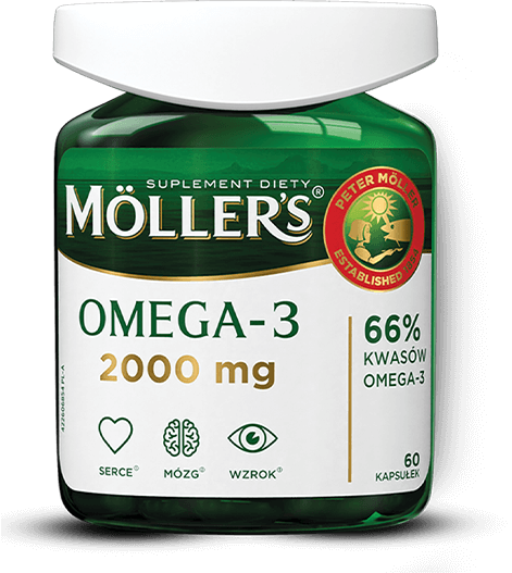 Opakowanie Moller's Omega-3 2000 mg