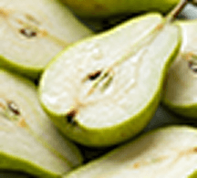 gruszka, mandarynka