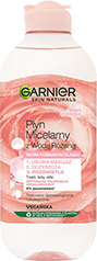 Opakowanie płynu micelarnego z wodą różaną od Garnier