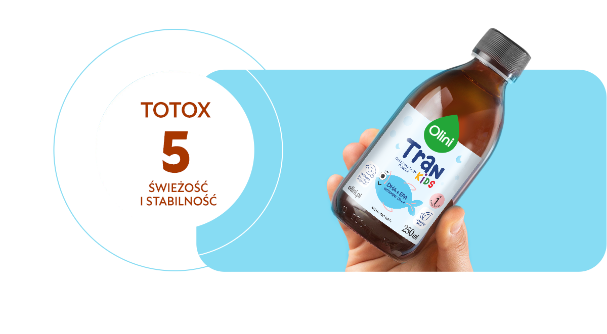 Parametr jakości TOTOX 5 – świeżość i stabilność tranu