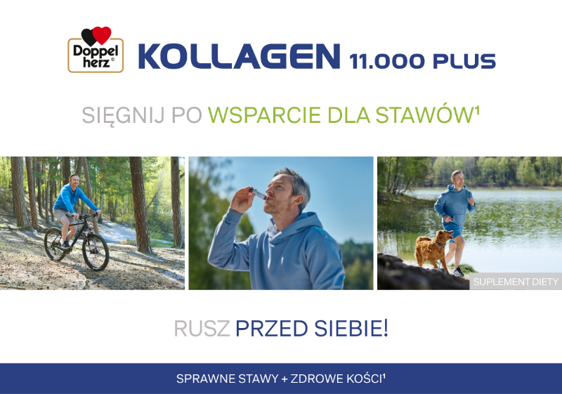 DoppelHerz Kollagen 11.000 Plus - Wsparcie dla stawów